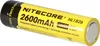 Accu Nitecore Li-Ion 3,7V type 18650 NL1826 2600 mAh Voir les images du produit 7