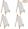 Belle Vous Mini Leinwand mit Holz Bildhalterung Ständer Produktbild-Vorschau 8