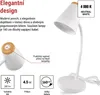 LED stolní lampa TARA, bílá Náhled obrázku produktu