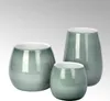 Lambert Pisano Vase klein Überfangglas, basalt H18 cm  D17 Produktbild-Vorschau 2