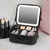 Kosmetická taštička se zrcátkem, kufřík na make-up s 1/10x Náhled obrázku produktu 5
