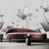 Muralo Selbstklebende Fototapete BLUMEN Blätter Libellen Produktbild-Vorschau 4