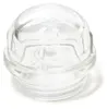 A clear glass dome-shaped cover for an oven or stove. Produktbild-Vorschau