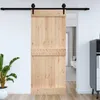 vidaXL Tür NARVIK 95 x 210 cm Massivkiefer (Unbehandelt) Produktbild-Vorschau 4