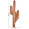UNUS® Gartenstecker Kakteen Kaktus 2er Set Rostoptik Garten Produktbild-Vorschau 2