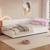 Modernes Schlafsofa mit LED-Beleuchtung und Fernbedienung, Produktbild-Vorschau 1