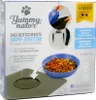 Yummynator gamelle grise avec tapis de sol bleu, M Voir les images du produit 1