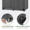 M MCombo Gartenschrank Gartenhaus Holz Wetterfest, Produktbild-Vorschau 5