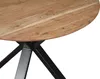 Runder Esstisch 105 cm Cara, Akazienholz naturfarben + Produktbild-Vorschau 5