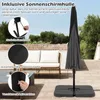 Parasol COSTWAY Ø300 cm, parasol typu „ampel” z osłoną z Podgląd zdjęcia produktu 8