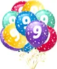 Oblique Unique Luftballon Set Zahl 9 für 9. Geburtstag Produktbild-Vorschau 1