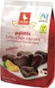 Weiss Lebkuchen Herzen mit Zartbitterschokolade überzogen Produktbild-Vorschau 5