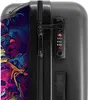 NoBoringSuitcases.com® Veľký kufor - Lebka - Neon - Dúha - Náhľad obrázku produktu 5