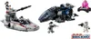 A collage of LEGO Star Wars sets, showing two vehicles and several minifigures. Náhled obrázku produktu