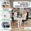 di volio psací stůl elektrický 120 x 60 cm Amone - bílý Náhled obrázku produktu 13