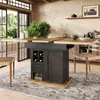 Flieks Table de salle à manger extensible avec armoire, Voir les images du produit 3