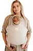 Fascia porta bebè Tricot Slen Tiny - 540 x 67 cm - Beige | Anteprima dell’immagine prodotto 2
