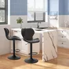 EUGAD 2X Barhocker Retro höhenverstellbar aus Kunstleder Produktbild-Vorschau 2