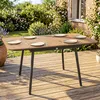 Outsunny Gartentisch 140 x 80 cm für 6 Personen Produktbild-Vorschau 2