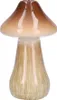 Dekovase Pilz Amanita1 H. 15,8cm D. 9cm creme braun Keramik Produktbild-Vorschau 1