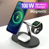 3-in-1-Magnet-Schnellladestation für iPhone 17, 16, 15, 14, Produktbild-Vorschau 1