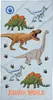 Jurassic World Badetuch Dinosaurier Park 60x120 cm Produktbild-Vorschau 1