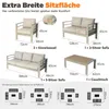 MeXo Gartenmöbelset, Loungeset Aluminium für 6-7 Personen Produktbild-Vorschau 7