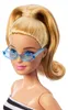 Barbie Fashionistas Puppe mit gestreiftem Oberteil, rosa Produktbild-Vorschau 5