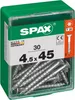 Spax Universalschrauben 4.5 x 45 mm TX 20 - 30 Stk. Produktbild-Vorschau 2