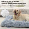 Großes, waschbares Hundebett für Hundeboxen, beruhigendes, Produktbild-Vorschau 4
