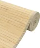 vidaXL Teppich Rechteckig Hell Natur 70x100 cm Bambus Produktbild-Vorschau 4