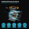 Wiltec Pompe à fuel ou gasoilmobile – Autoaspirante – 230 V Voir les images du produit 2