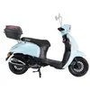 Motorroller Massimo 50ccm 45km/h Euro 5, babyblau mit Top Produktbild-Vorschau 5