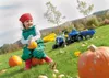 Treppe tractor RollyKid NH T7040 Junior blau Produktbild-Vorschau 3
