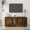 vidaXL Couchtisch Räuchereiche 102x50x44 cm Holzwerkstoff Produktbild-Vorschau 2