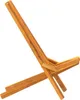A wooden chair on a white background. Voir les images du produit
