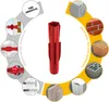 A diagram showing a red wall plug and its applications with various building materials. Anteprima dell’immagine prodotto