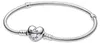 Bracciale Pandora in argento 925 con chiusura a cuore Anteprima dell’immagine prodotto 5