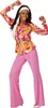 70er Bluse Orchideen Größe: S-M Produktbild-Vorschau 7