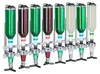 Relaxdays Barbutler Wand, dávkovač na 8 fliaš, Náhľad obrázku produktu 1