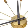 NeXtime - 2610BR - Wanduhr - 58cm - braun - Plug-Inn Produktbild-Vorschau 4