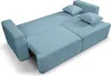 xonox.home Point Schlafsofa 3 Sitzer hellblau B/H/T: Produktbild-Vorschau 10