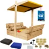 KOTARBAU® Bac à Sable Enfant Extérieur Bois de Pin 100 x Voir les images du produit 1