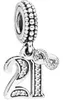 Pandora Ciondolo Charm 21 compleanno 797263CZ Ciondolo Anteprima dell’immagine prodotto 6