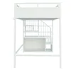 Flieks Etagenbett 90x200cm mit Led, Hochbett Metallbett mit Produktbild-Vorschau 9