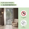 Kobolo provazová záclona dveřní záclona GREY 54 pramenů Náhled obrázku produktu 3