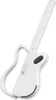 Lava Music Guitar Genie Smart Guitar Bianco con cuffie Anteprima dell’immagine prodotto 3