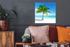 MuchoWow® Poster Palme - Strand - Meer - Sommer 50x50 cm - Produktbild-Vorschau 2