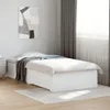 vidaXL Cadre de lit avec tiroirs blanc 90x200 cm bois Voir les images du produit 2
