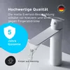 AM.PM Wasserhahn Bad Weiss Waschtischarmatur Bad Armatur Produktbild-Vorschau 4